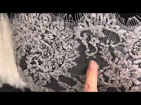 Ivory Beaded Lace - Manny