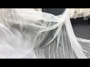 Ivory Recycled Tulle - TU0056