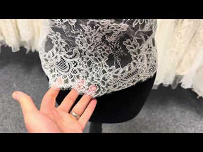 Ivory Corded Lace Trim - Yekta