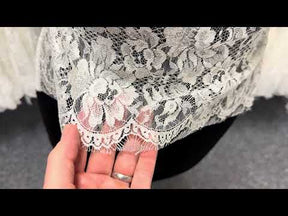 Ivory French Lace Edging - T878