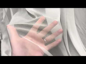 Ivory Polyester Chiffon - Dance