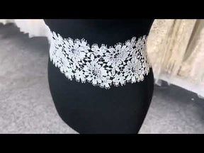 Ivory Guipure Lace Trim - Marilyn