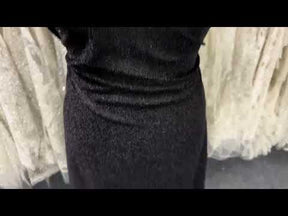 Black Glitter Knit with Black Glitter - Ghost