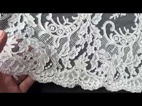 Ivory Corded Lace - Embry