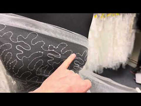 Ivory Meander Sequin Tulle - Aplomb