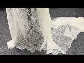 Ivory Sequin Bridal Lace - EB3033