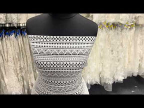 Ivory Guipure Lace - LB2010