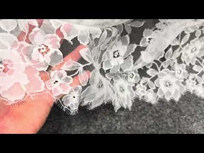 Ivory Raschel Lace - Kash