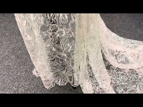 Ivory Embroidered Lace - Cosette