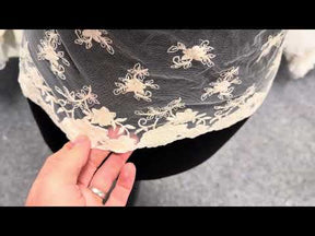 Ivory Cotton Edging - T276
