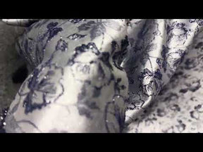 Navy Brocade - BR1002