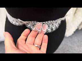 Ivory French Lace Edging - T595