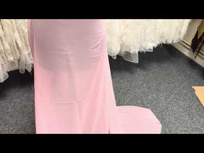 Pink Polyester Chiffon - Benevolence