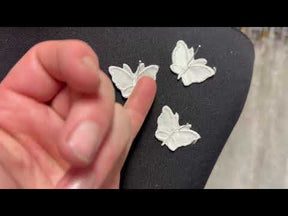 Ivory Butterfly Applique - M3