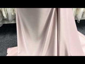 Dusky Rose Duchess Satin - P47