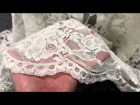 Ivory Corded Lace - P213