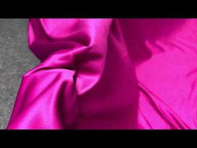 Fuchsia Polyester Satin - Majestic