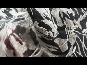 Ivory Sequin Embellished Embroidered Lace - Kiora