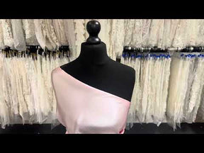 Pink Polyester Crepe Back Satin - Desire