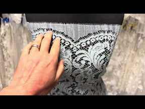 Powder Blue Eco French Corded Lace - LA4007