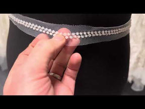 Ivory Beaded Dress Trim - EH2030