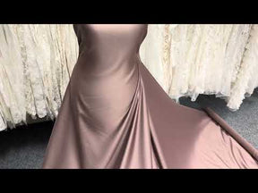 Mink Polyester Satin - Majestic