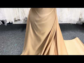 Gold Polyester Satin - Moldova