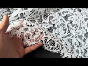 White Corded Lace - LA7014