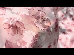 Pink Printed Organza -  Seville (CF)