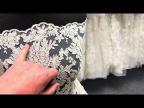 Ivory Sequin Lace - EB3014