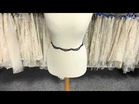 Black Guipure Edging - T641