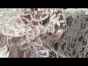 Ivory Corded Lace - P633