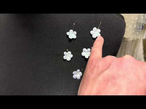 White Laser Cut Flowers - M10 (Bag of 144)
