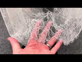 Ivory Chantilly Lace - Camden