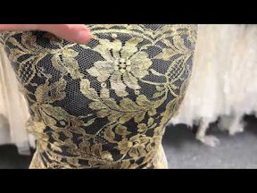 Gold Chantilly Lace - LA2002