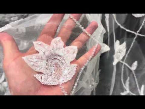 Ivory Beaded Lace - Eldridge