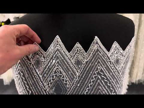 Ivory Sequined Tulle - Angola