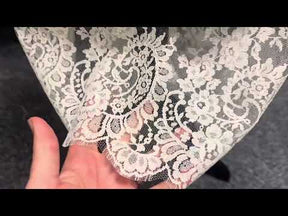 Ivory Chantilly Lace - Eleanor