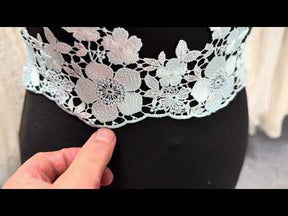 Baby Blue Guipure Edging - EF4018