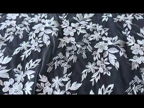 Ivory Embroidery Lace - Nuria