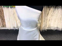 Ivory Silk Textured Organza Artist