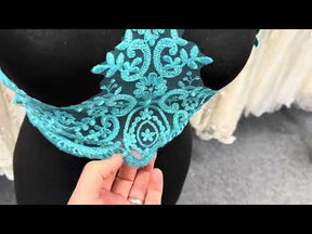 Topaz Corded Lace Trim - T623