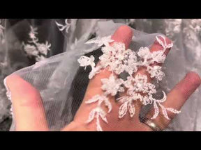 White Beaded Lace - Ream