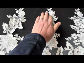 Ivory Wide Width Lace Edging - EF4003
