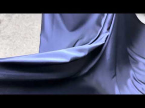 Navy Heavy Soft Satin - PB1009
