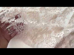 Antique Rose Chantilly Lace - P305 (90cm)