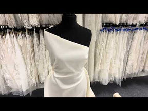 Ivory Silk Blend Mikado - P596