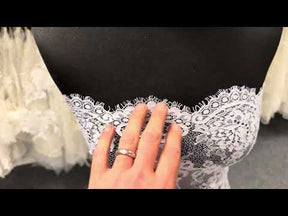 White Raschel Lace - LA1005