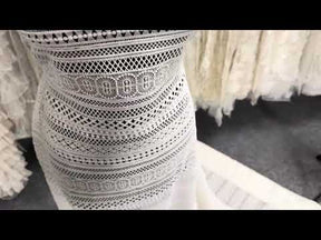 Ivory Guipure Lace - LB2009