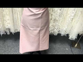 Pink Polyester Satin Backed Dupion - Clarity (P967)
